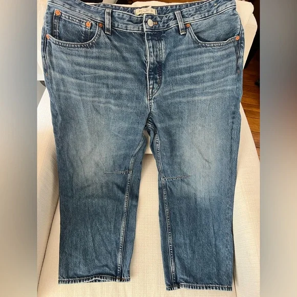 Madewell darted barrel leg jeans - Picture 3 of 6